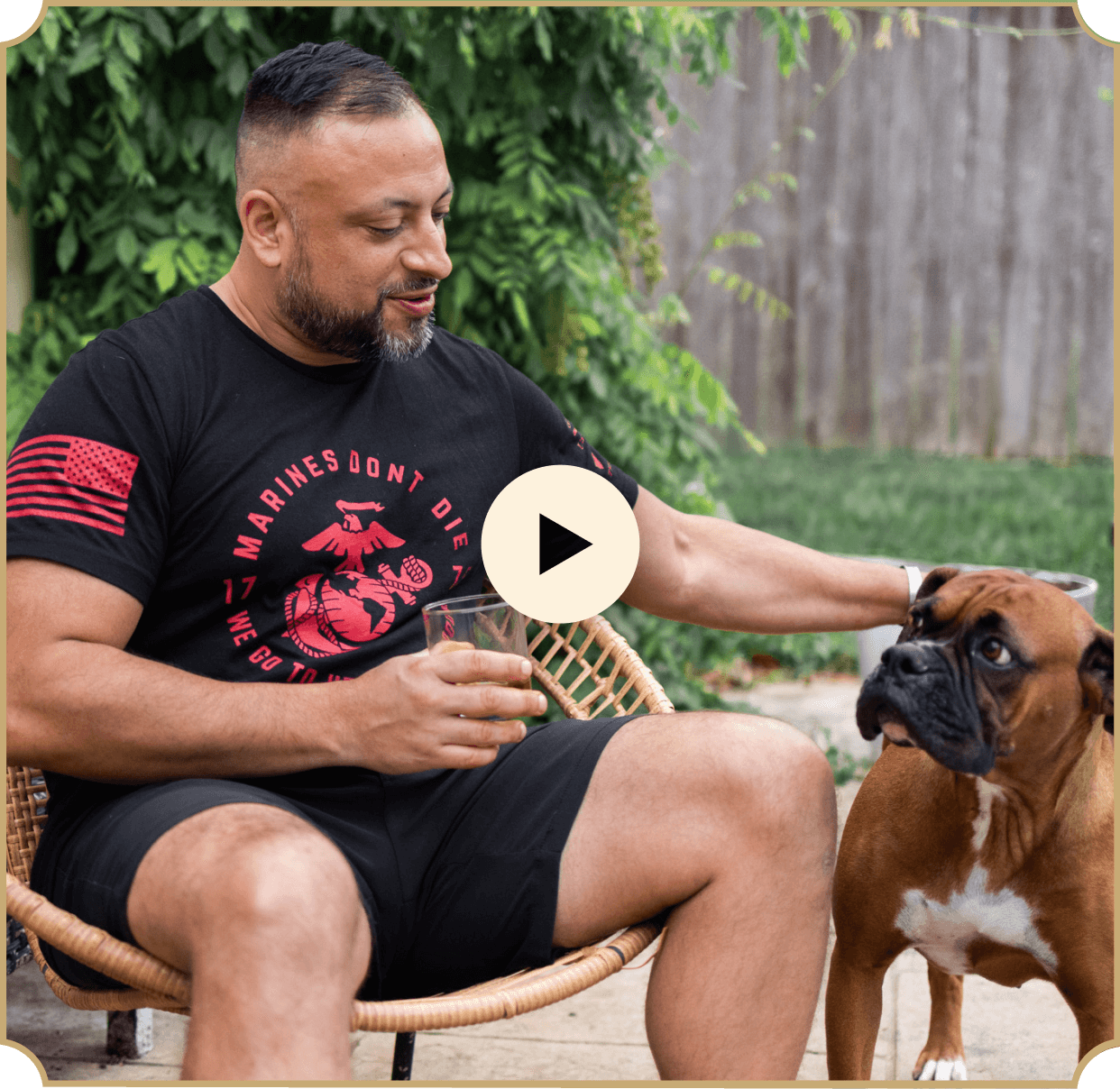 Pendleton Whisky military veteran Bryan