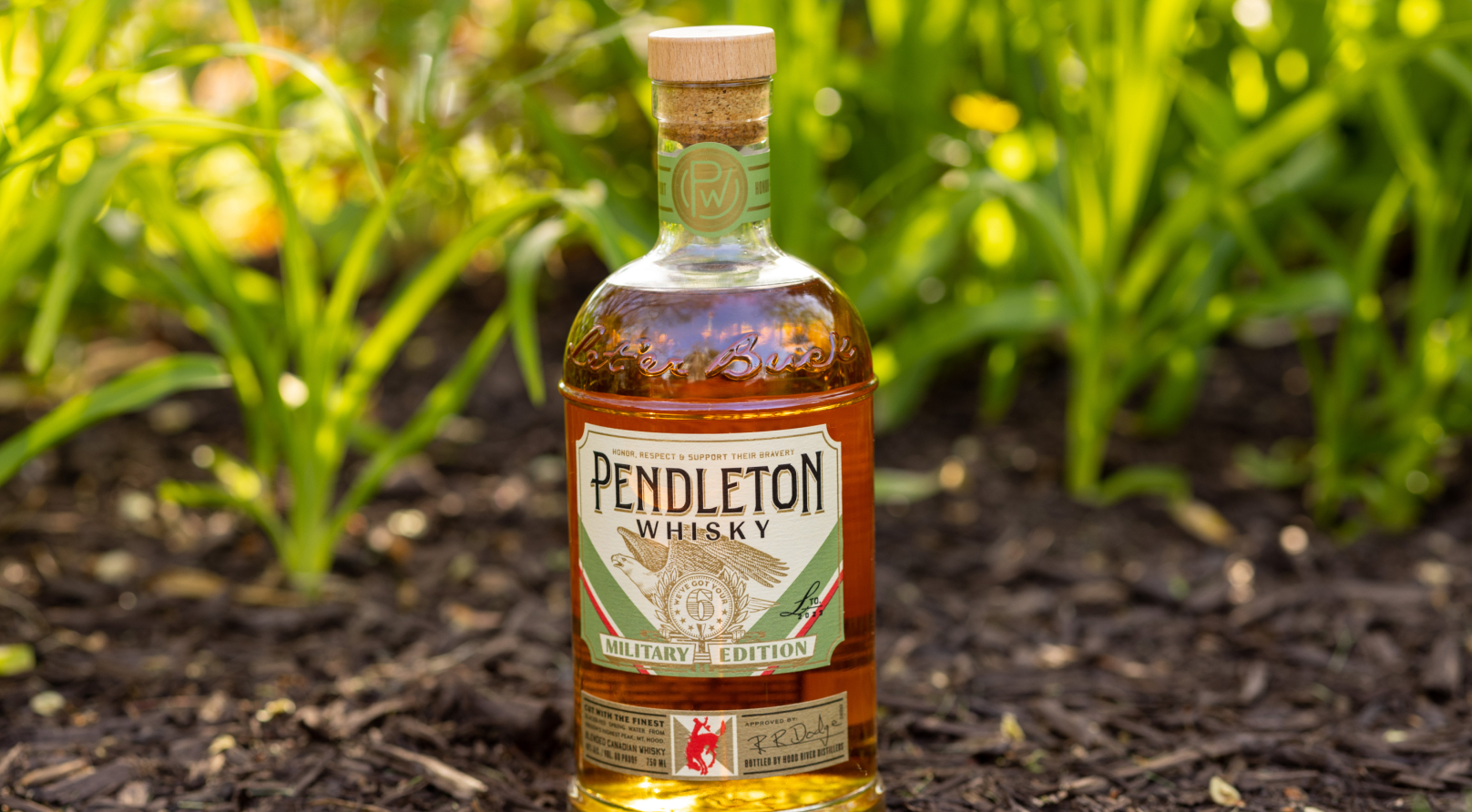 Pendleton Whisky 2023 Military Edition Bottle