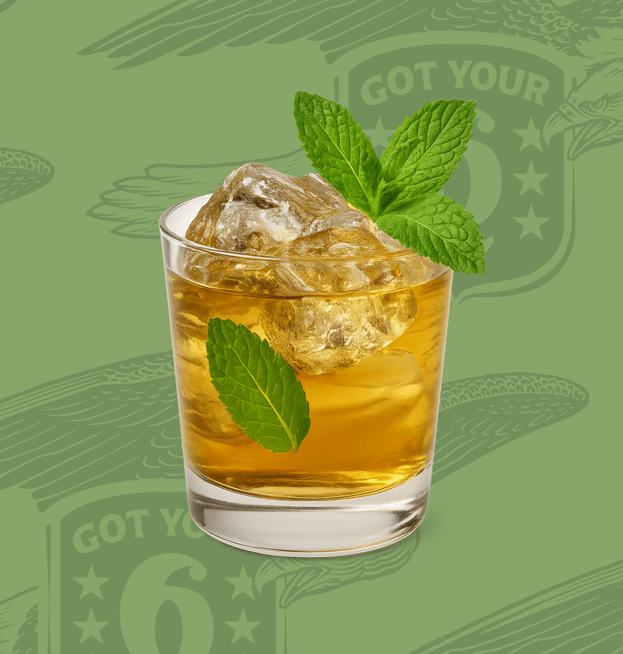 Pendleton Whisky Military Heroes Mint Old Fashioned Cocktail